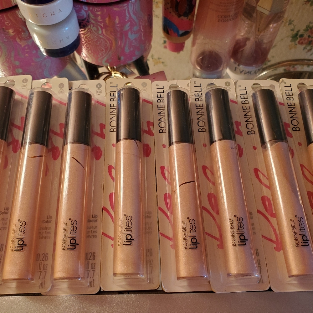 VINTAGE NOS BONNE BELL LIP LITES vanilla swirl